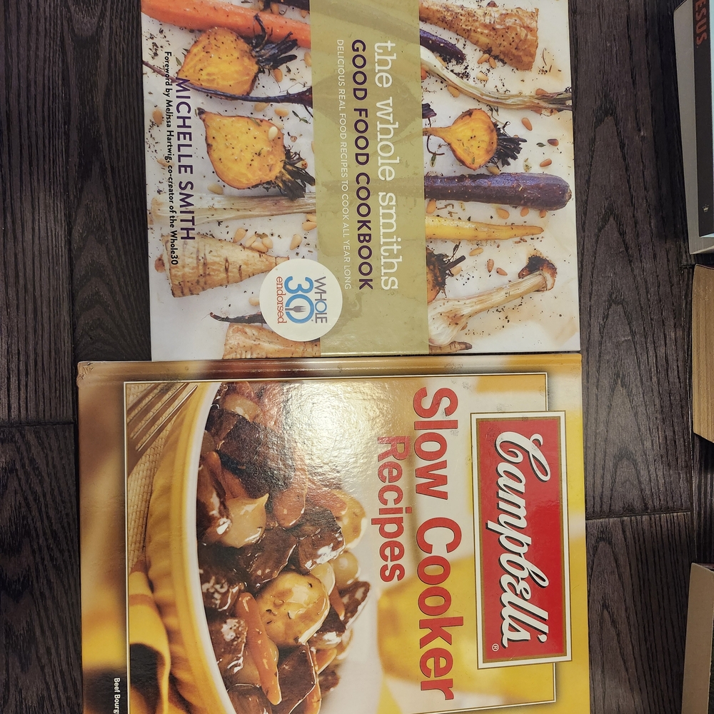 Campbell's Slow Cooker Recipes Cookbook with Vibrant Yellow Cover